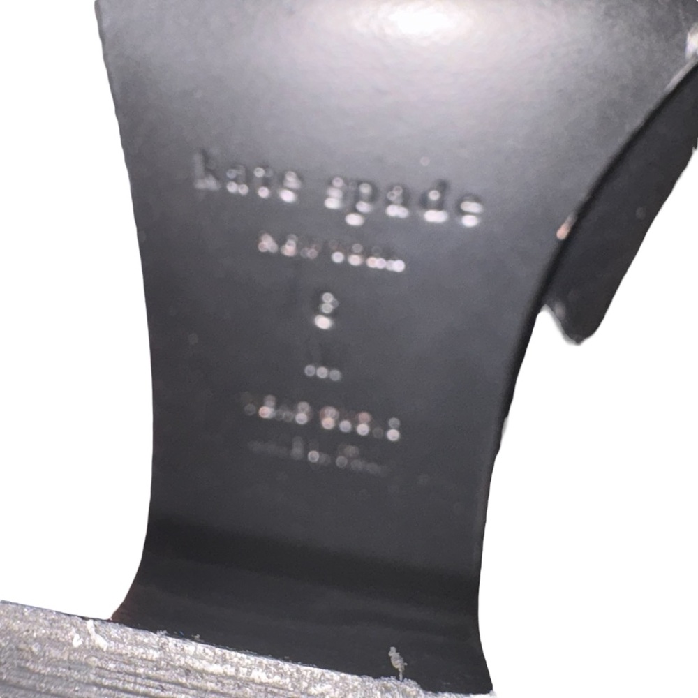 KATE SPADE Baise Black Leather Boot Block Heel Size 6 -- ABSOLUTELY GORGEOUS!!! - Picture 14 of 14